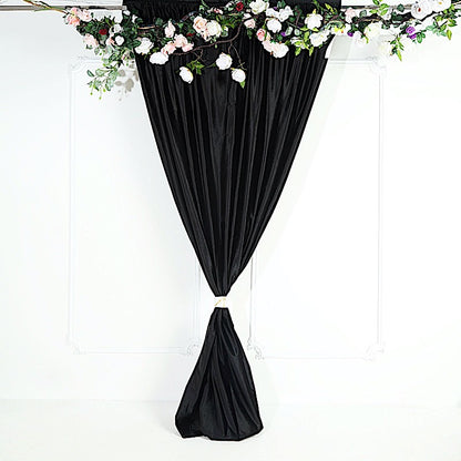 Home Collection 8x8 Ft Velvet Backdrop Curtain