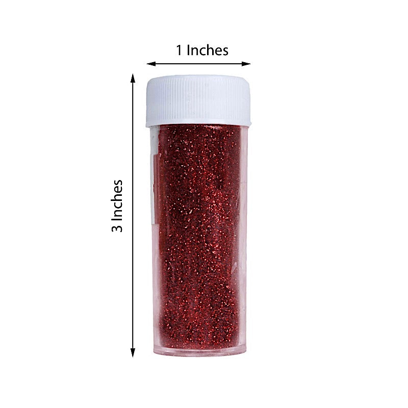 Home Collection Burgundy Sparkly Loose Glitter