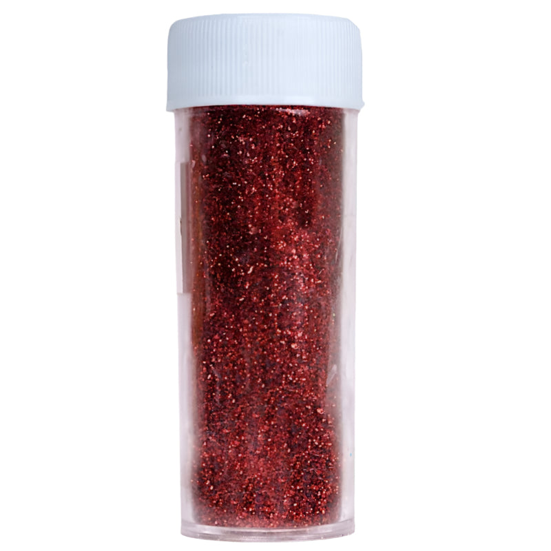 Home Collection Burgundy Sparkly Loose Glitter