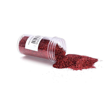 Home Collection Burgundy Sparkly Loose Glitter