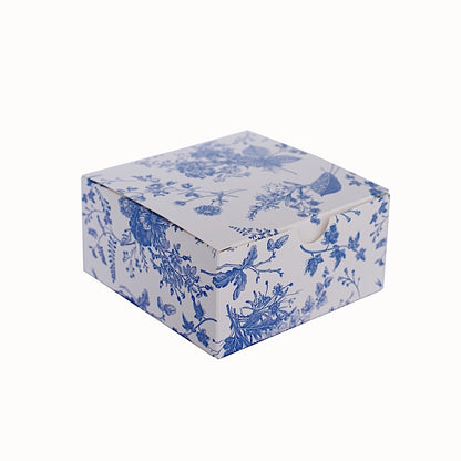 Home Collection 25-Pack 4x4" Floral Printed Tote Gift Boxes