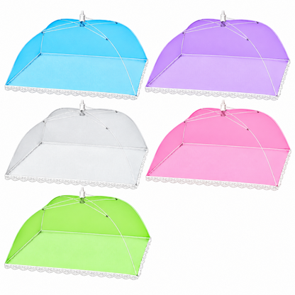 Home Collection Reusable Collapsible Mesh Food Cover Tent for Outdoor Dining