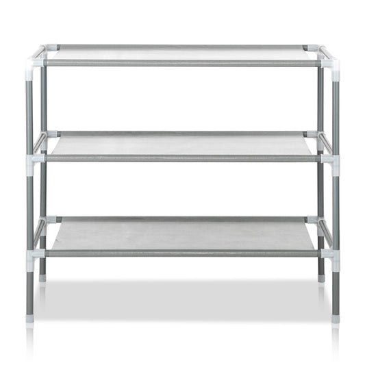 Simple Assembly 3-Tier Shoe Rack