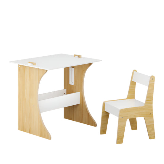 Kids Table Set with One Chair