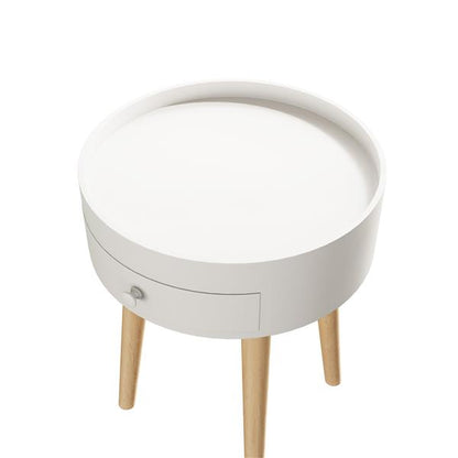 18" Storage Drawer Side Table