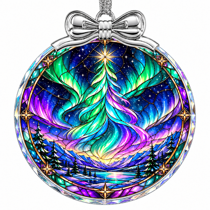 Home Collection Crystal Glass Christmas Ornament Hanging Tree Decoration and Holiday Keepsake Gift