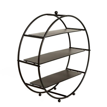 Home Collection 21" 3-Tier Metal Cupcake Display Stand