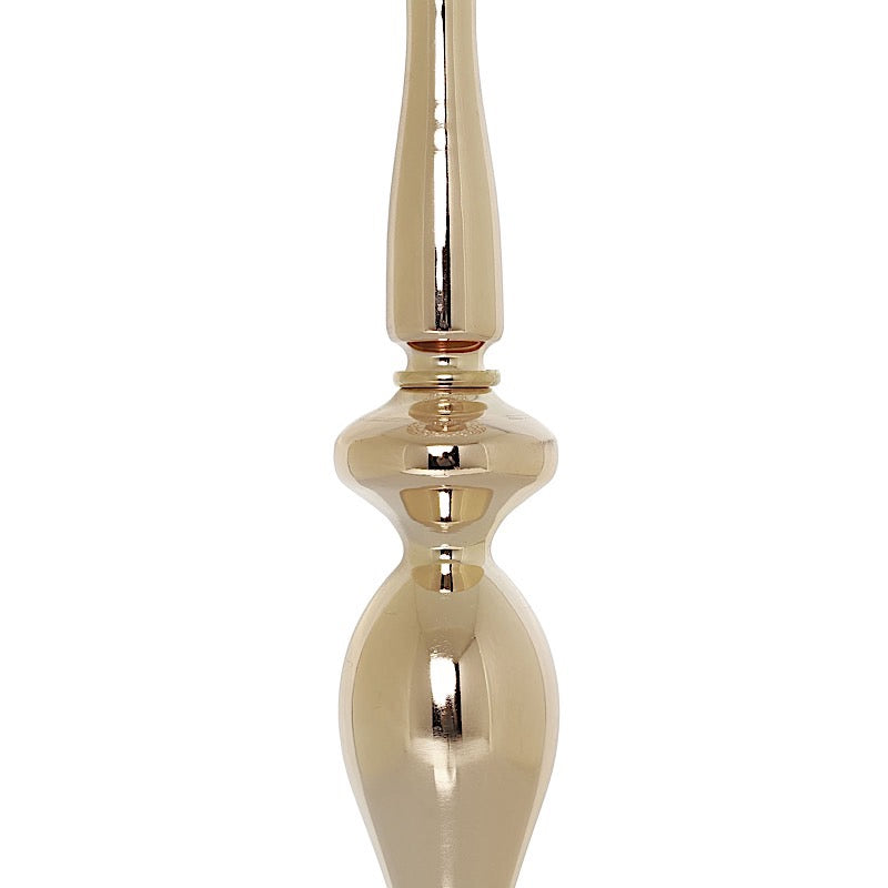 30" Crystal Beaded Goblet Ball Candle Holder