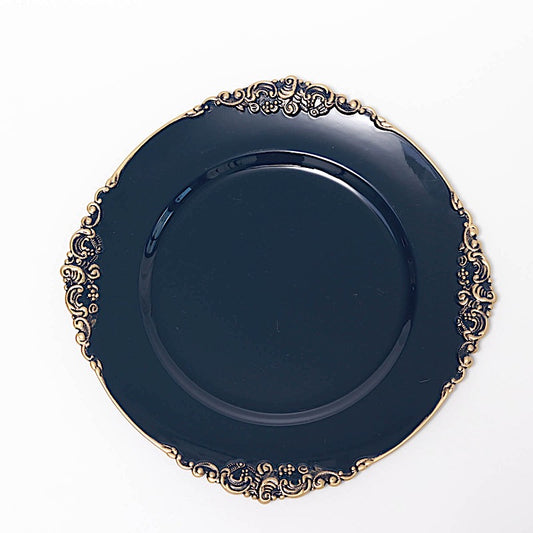 Home Collection 13 Inch Round Charger Plates Set of 6