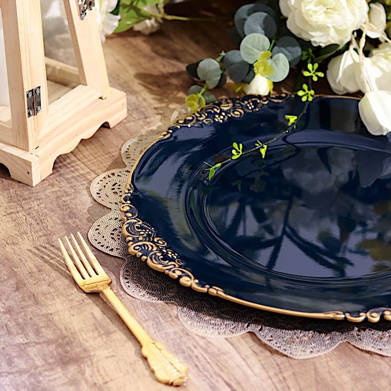 Home Collection 13 Inch Round Charger Plates Set of 6
