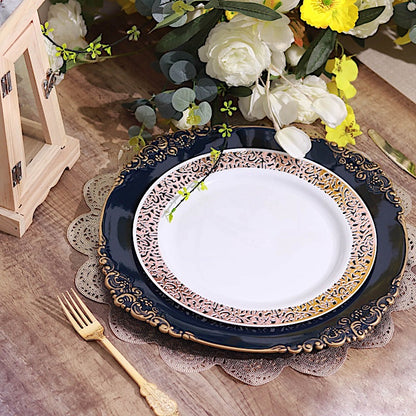 Home Collection 13 Inch Round Charger Plates Set of 6