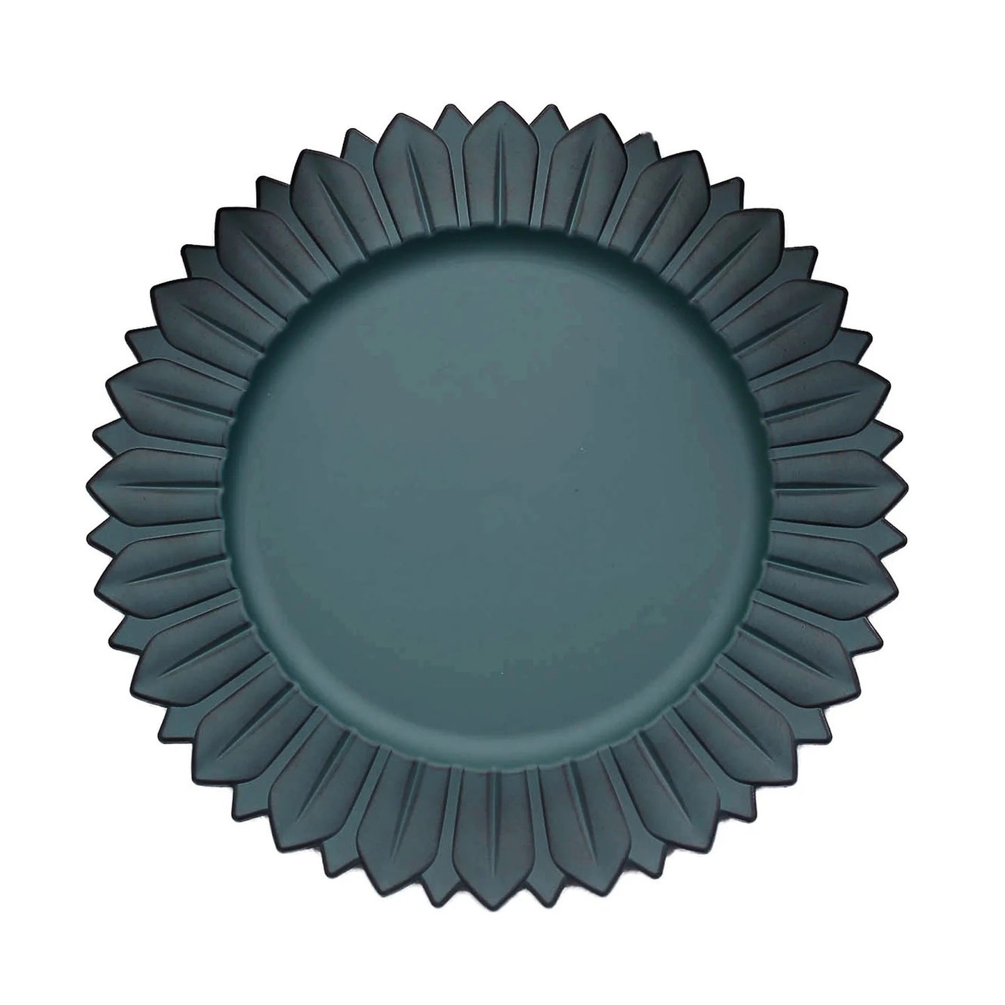 Home Collection 6-Pack Sunflower Design Round Dinner Charger Plates 13"