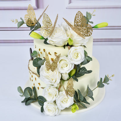 12Pcs 3D Removable Wall Decals Stickers