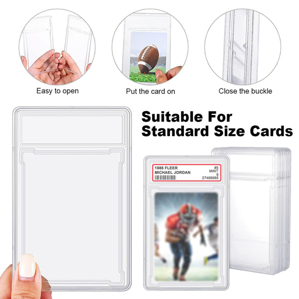 Graded Card Holder for PSA-Style Slabs