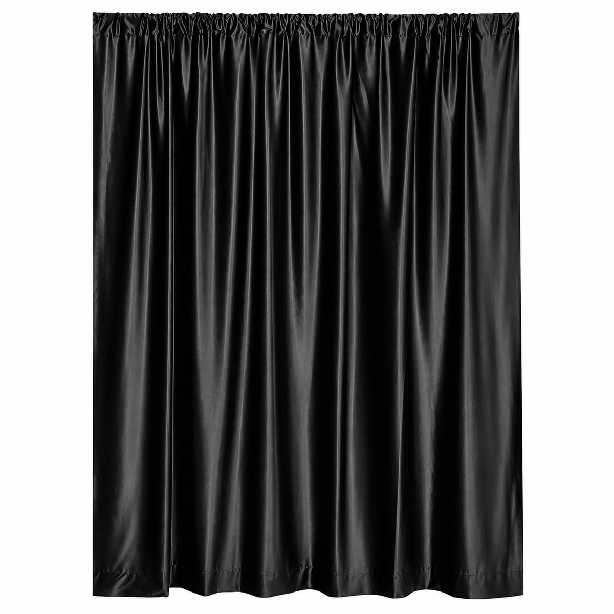 Home Collection 8x8 Ft Velvet Backdrop Curtain