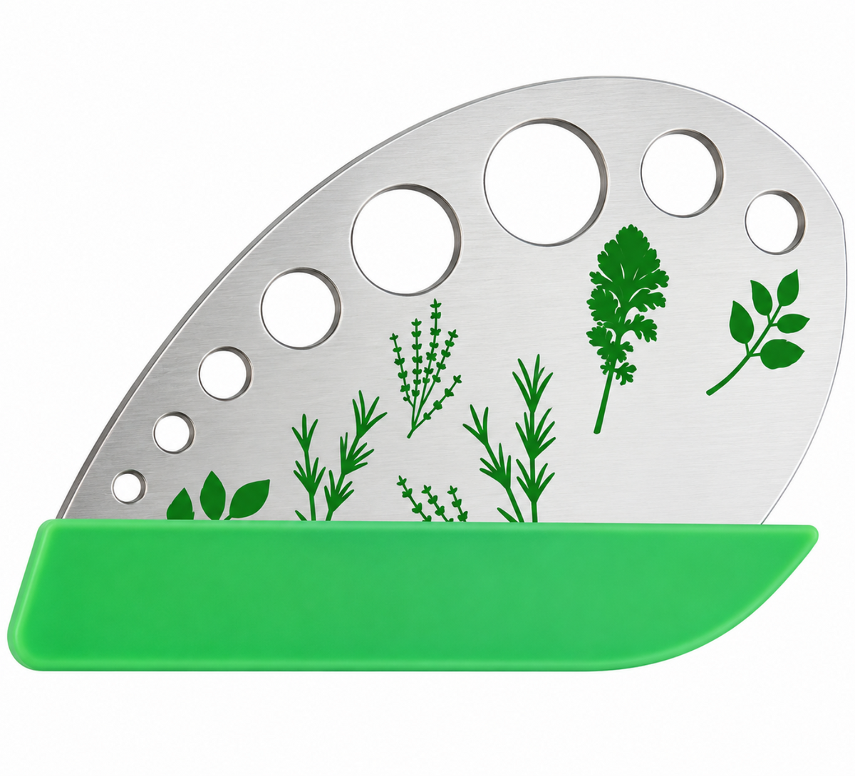 Home Collection 9-Hole Stainless Steel Herb Stripper