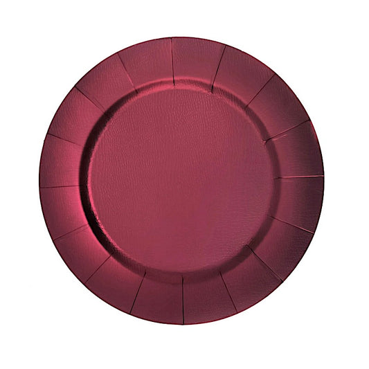 Home Collection 10-Pack 13" Disposable Paper Charger Plates