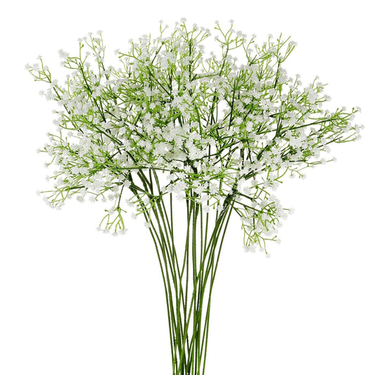 Home Collection Artificial Baby’s Breath Flowers White Gypsophila