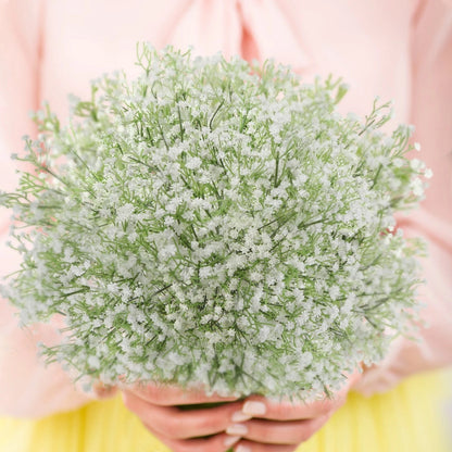 Home Collection Artificial Baby’s Breath Flowers White Gypsophila