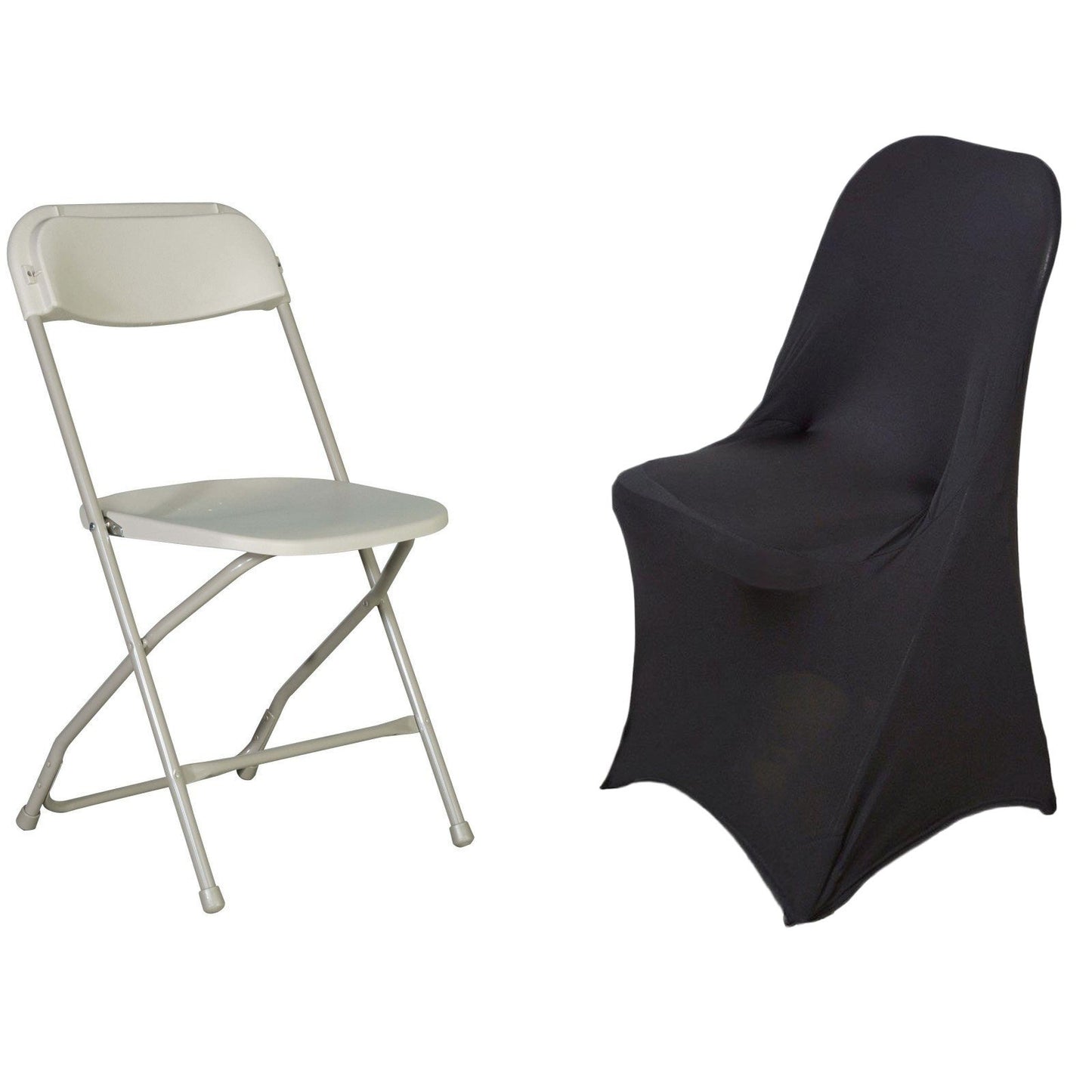 Home Collection 12Pcs Folding Stretch Spandex Chair Covers