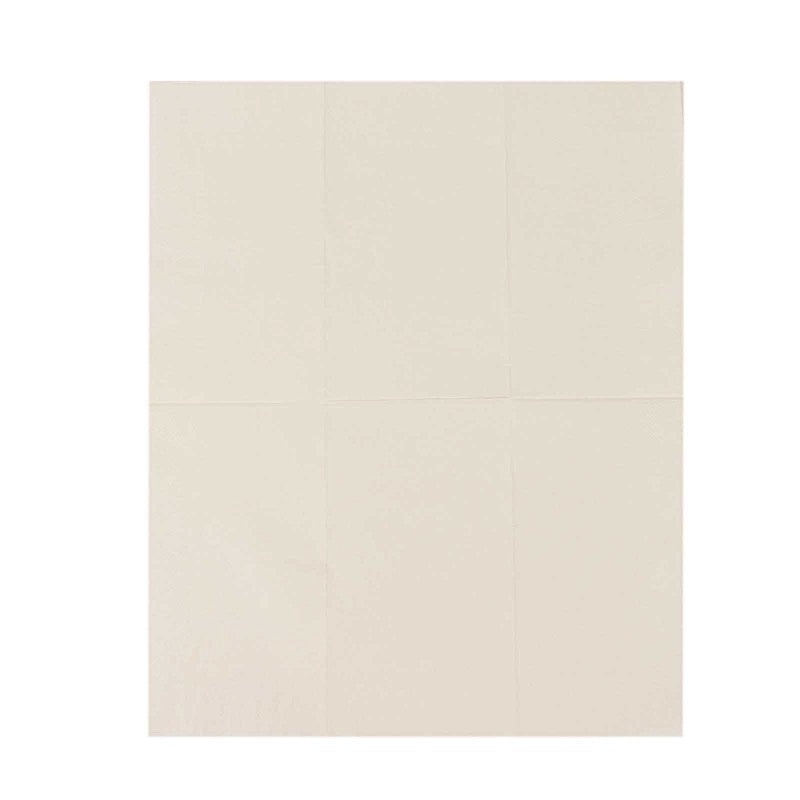 Home Collection 50 Pack 2-Ply Paper Dinner & Cocktail Napkins