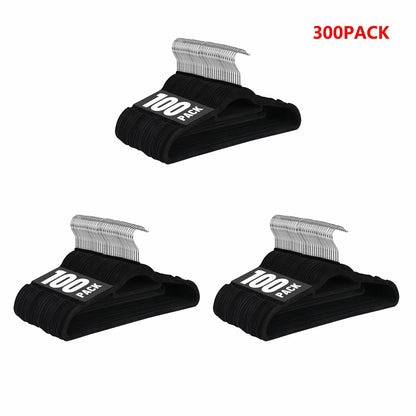 Home Collection Premium Velvet Clothes Hangers with 360° Swivel Hook
