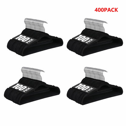 Home Collection Premium Velvet Clothes Hangers with 360° Swivel Hook