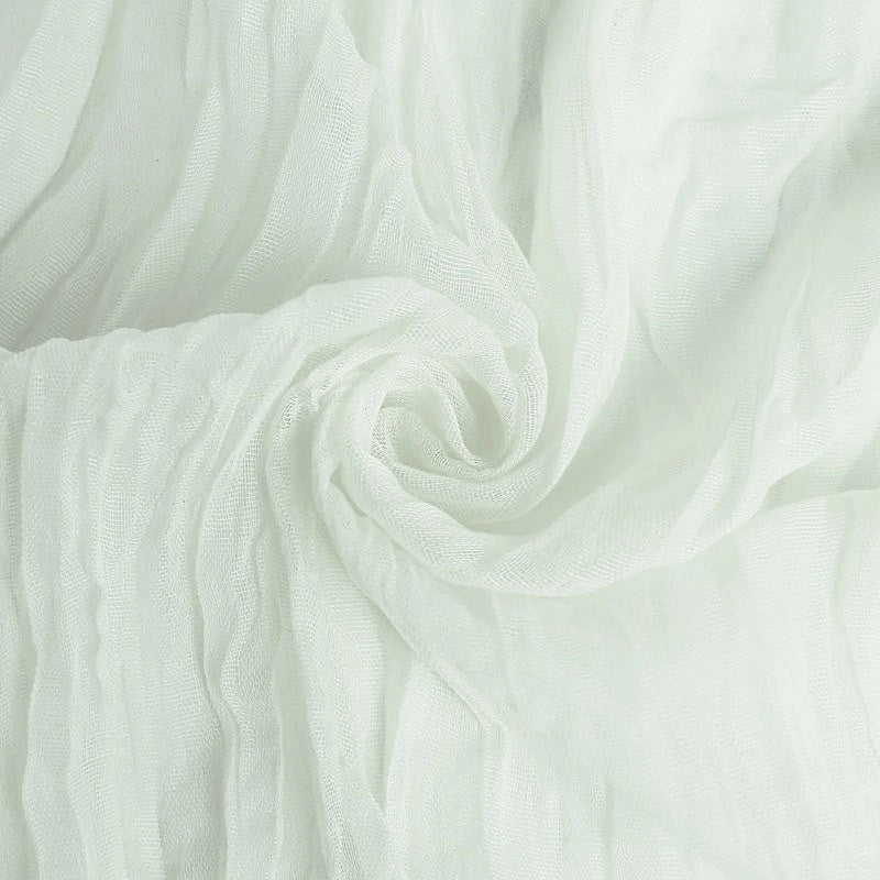 Home Collection 10 Ft Cotton Cheesecloth Table Runner