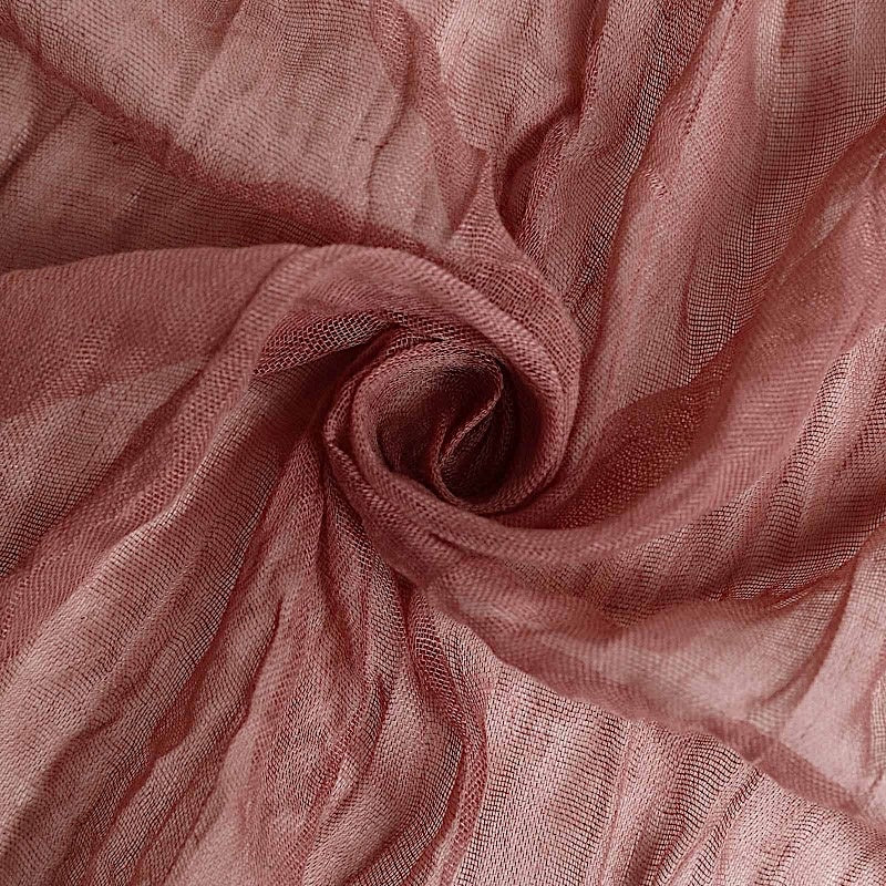 Home Collection 10 Ft Cotton Cheesecloth Table Runner