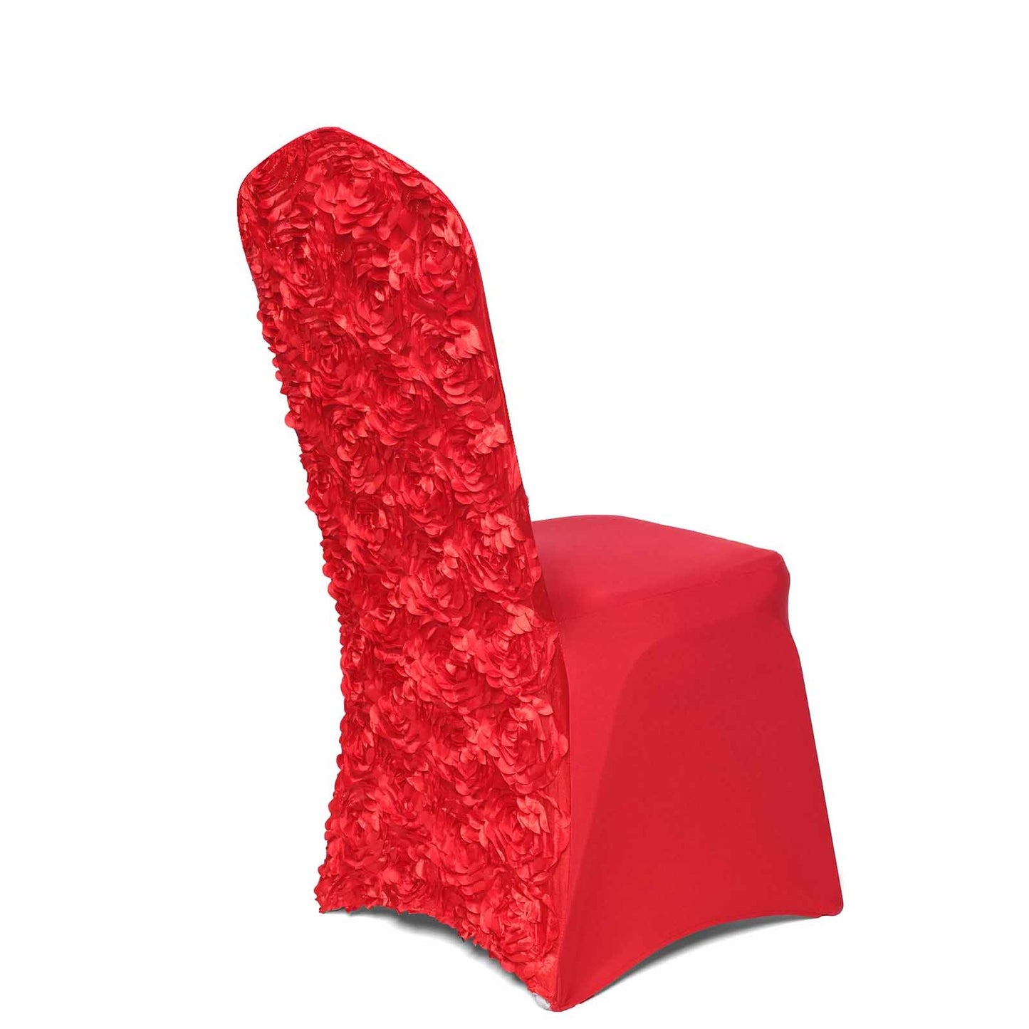 Home Collection 10Pcs Satin Rosette Stretch Chair Covers
