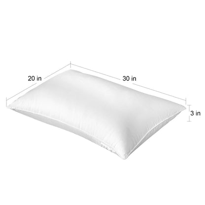 Home Collection Soft Luxury Goose Down Feather Pillow Queen Size