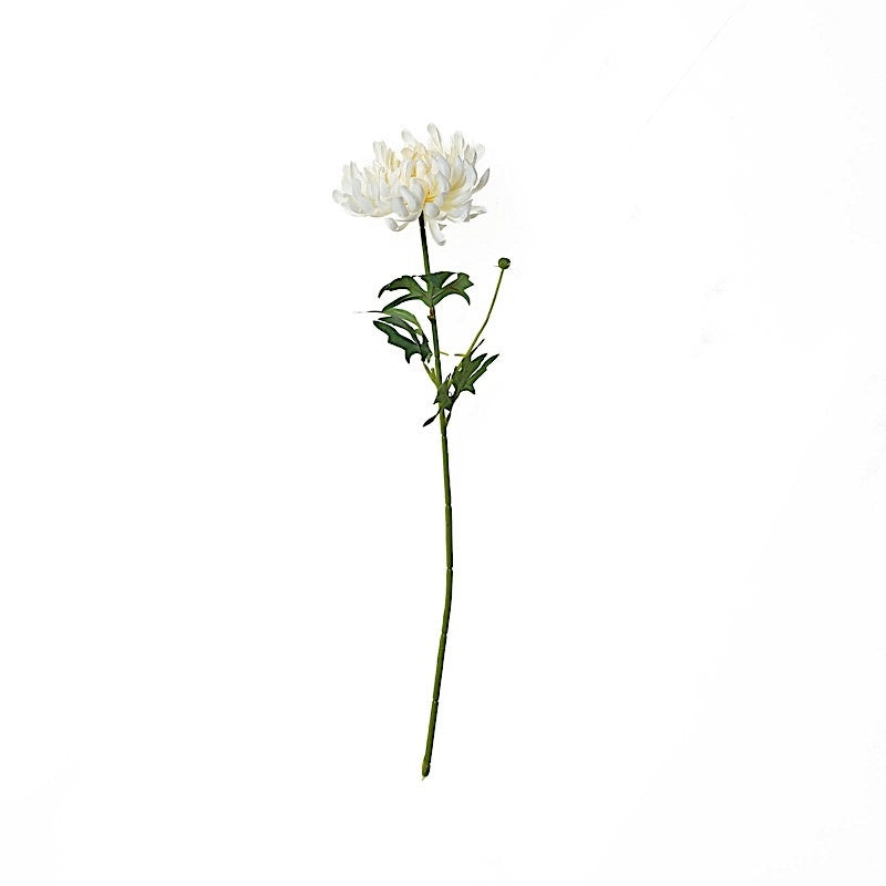 Home Collection 3 Stems 27" Artificial Chrysanthemum Silk Flowers