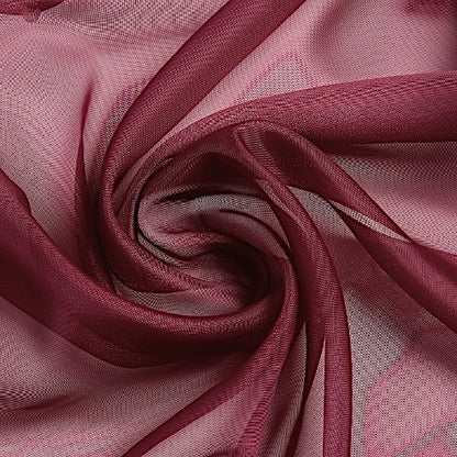 Home Collection 18FT Sheer Organza Curtain Backdrop Panel