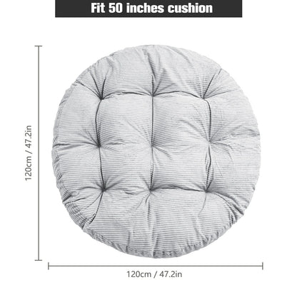 Home Collection Papasan Chair Cushion 47"x47" for Bowl Chair