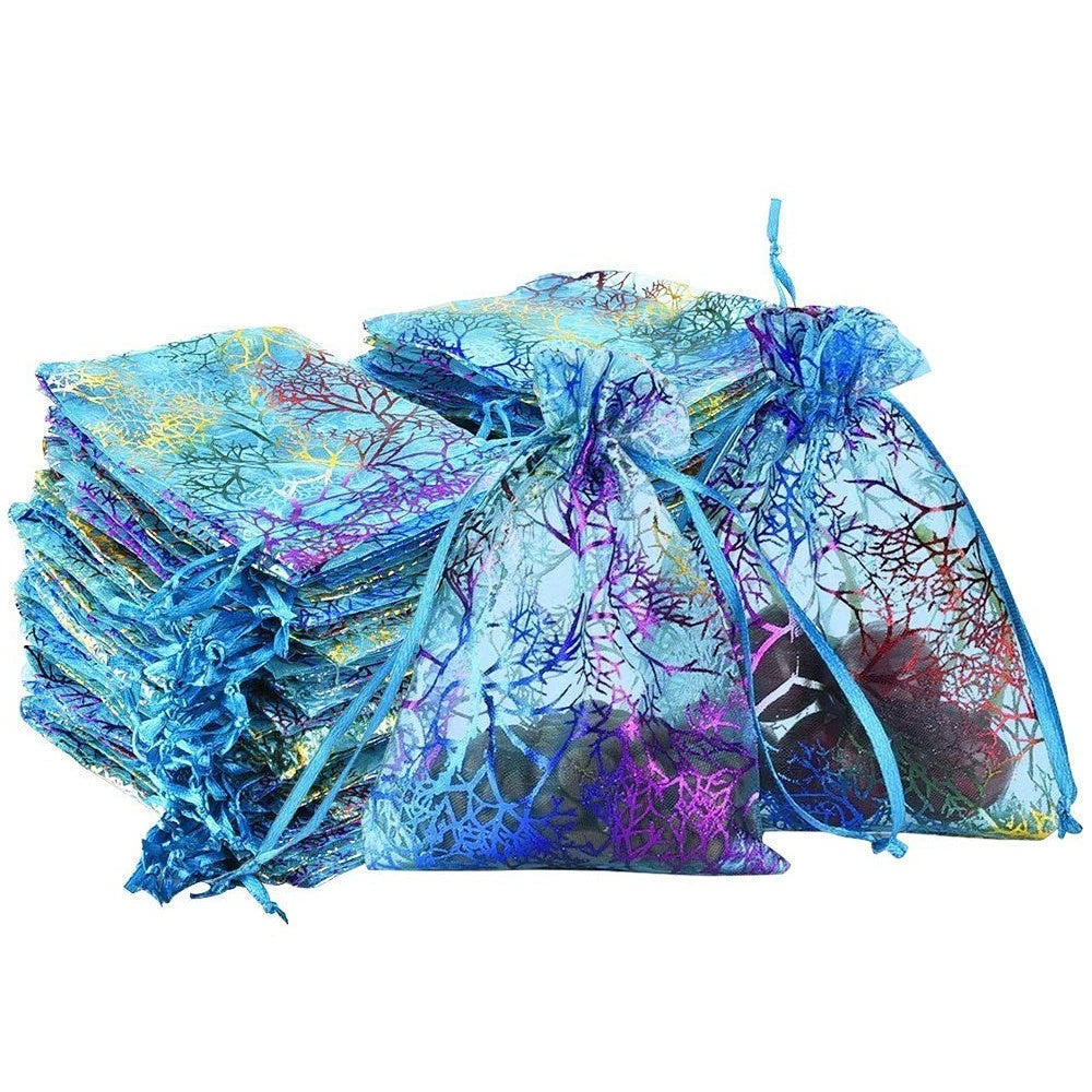 Home Collection Sheer Coralline Organza Gift Bags