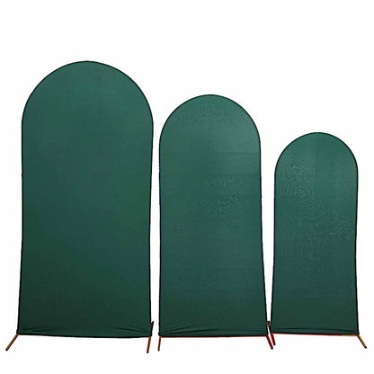 Home Collection 3PCS Matte Spandex Wedding Arch Cover Set