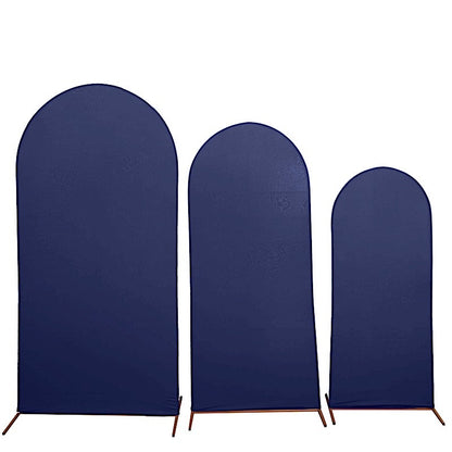 Home Collection 3PCS Matte Spandex Wedding Arch Cover Set