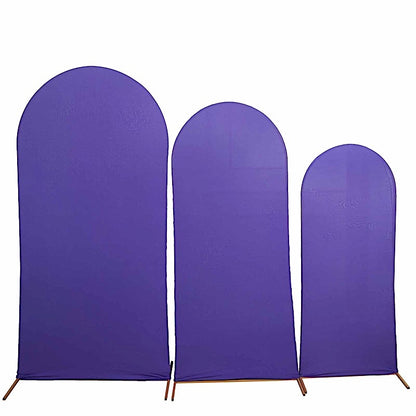 Home Collection 3PCS Matte Spandex Wedding Arch Cover Set