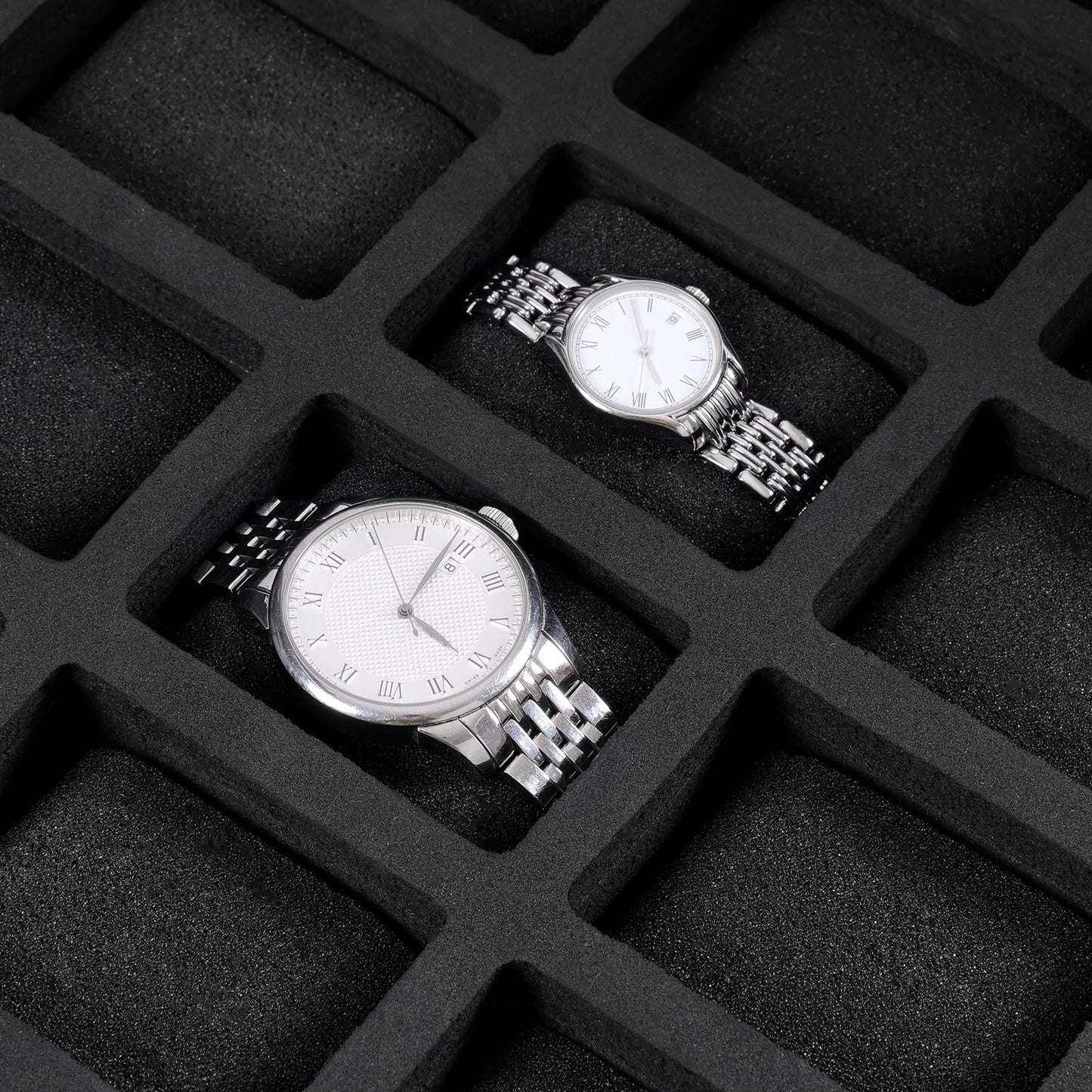 Home Collection 35-Slot Large Watch Organizer Box