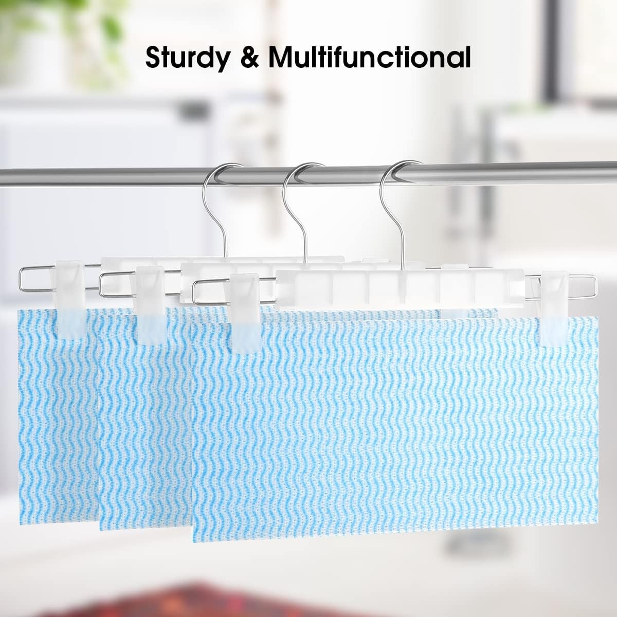 Home Collection Adjustable Clip Clothes Hanger