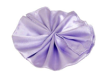 Home Collection 20" Satin Napkins for Wedding & Party Table Decor