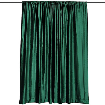 Home Collection 8x8 Ft Velvet Backdrop Curtain