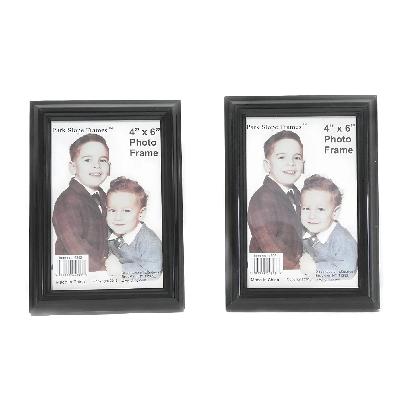 Home Collection Tabletop Glass Front Picture Frames
