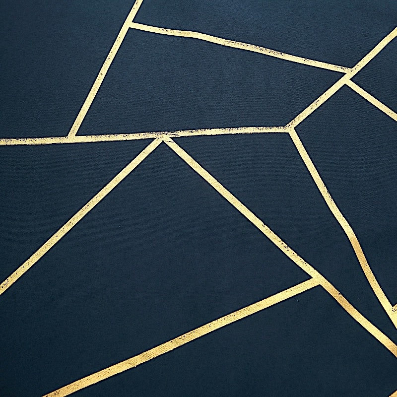 Home Collection 5-Pack 20" Geometric Polyester Dinner Napkins