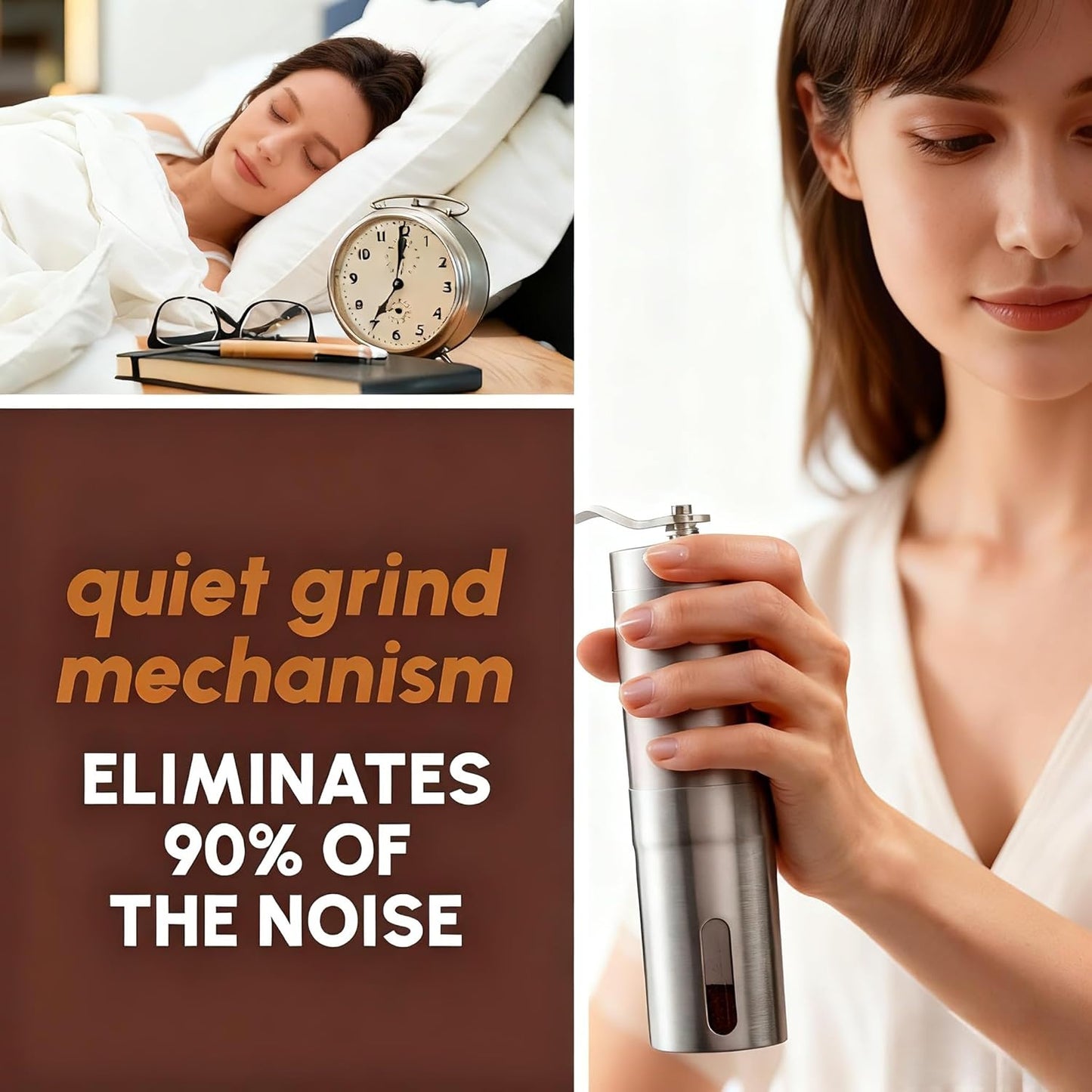 Home Collection Portable Manual Coffee Grinder