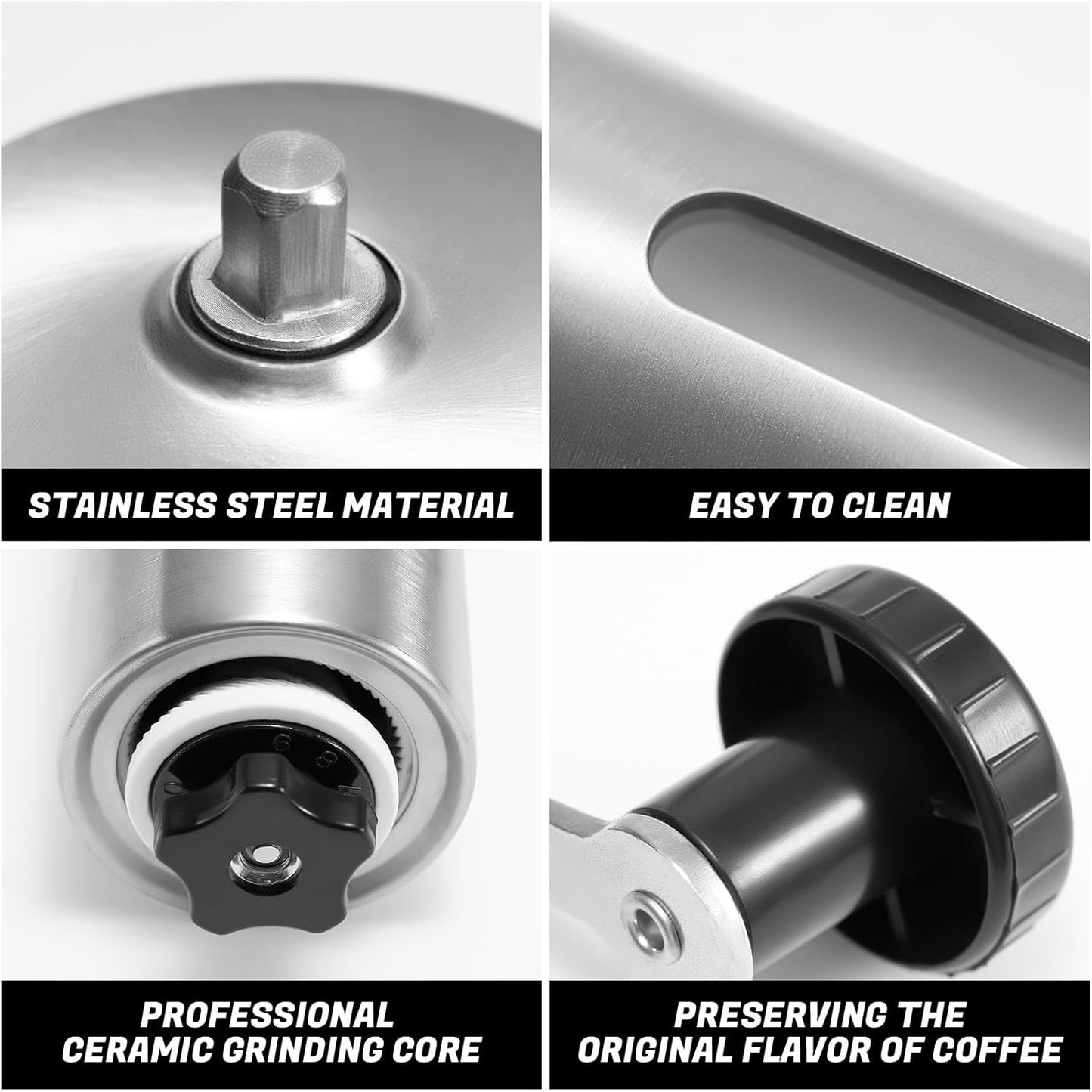 Home Collection Portable Manual Coffee Grinder