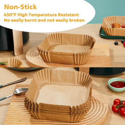 Home Collection 100 Pcs Air Fryer Paper Liners
