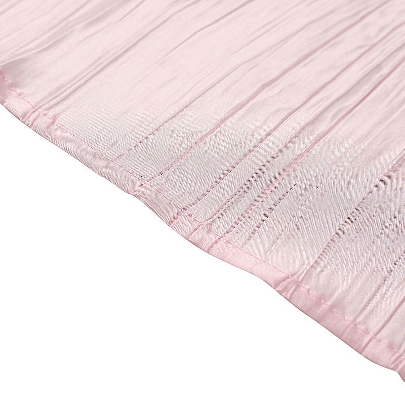 Home Collection 5-Pack Crinkle Accordion Taffeta Dinner Table Napkins 20x20