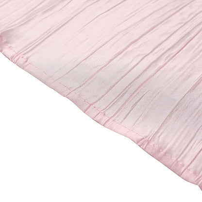 Home Collection 5-Pack Crinkle Accordion Taffeta Dinner Table Napkins 20x20