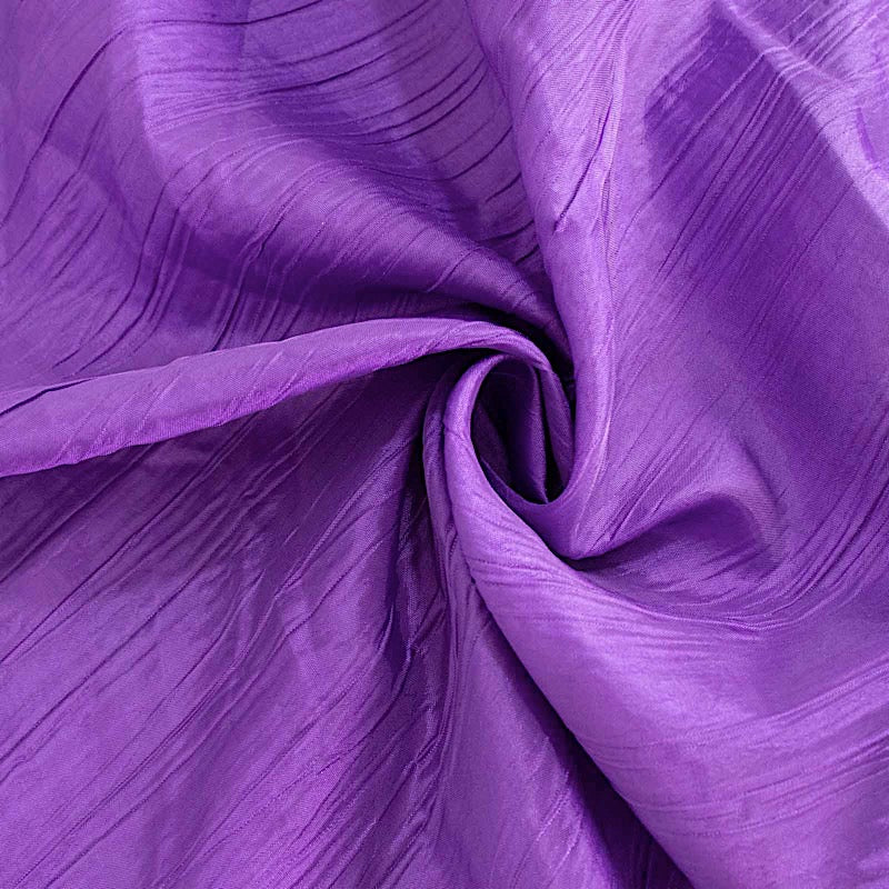 Home Collection 5-Pack Crinkle Accordion Taffeta Dinner Table Napkins 20x20